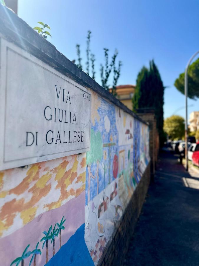 Trastevere Gianicolense Casa Con Giardino Rom Exterior foto